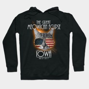 The Great Meowican Eclipse Shirt - Total Eclipse Shirt, Totality Iowa, Solar Eclipse 2017 Merchandise, The Great American Eclipse T-Shirt T-Shirt Hoodie